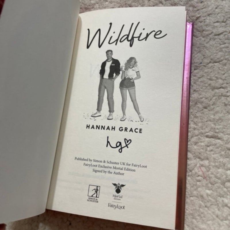 Fairyloot - Ice Breaker & Wilfire signed 