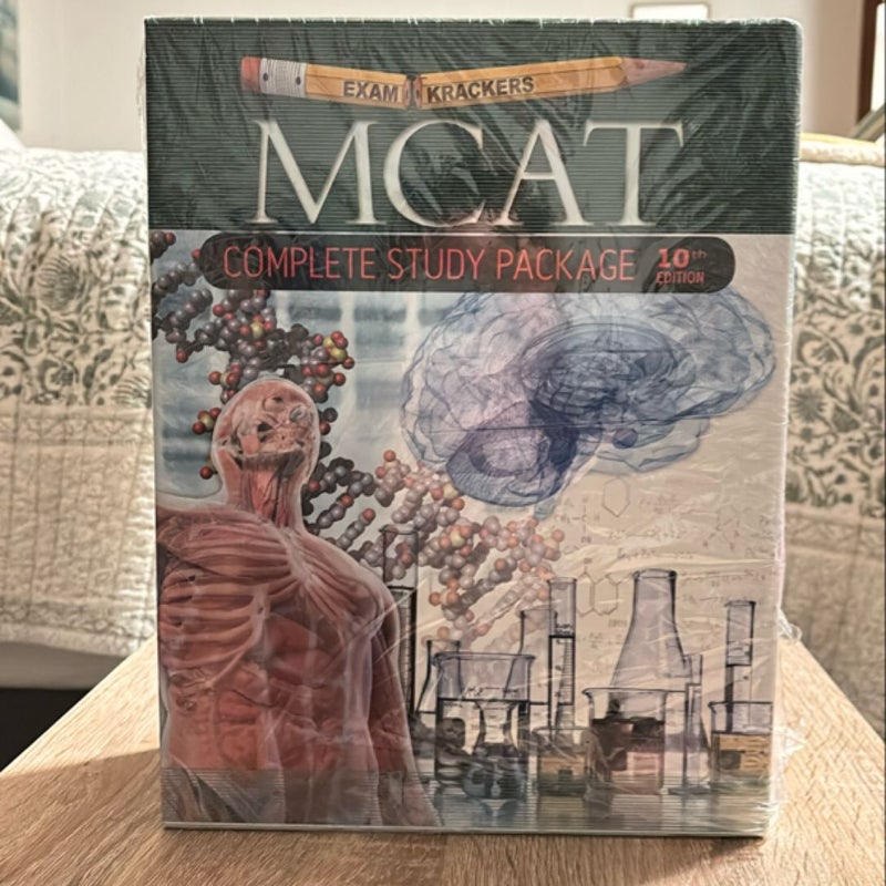 10th Edition Examkrackers MCAT Complete Study Package