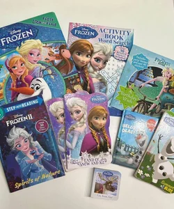 Kids Disney Frozen Books Lot 