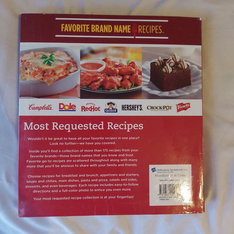 Fbn(Favorite Brand Name) Most Requested Recipes