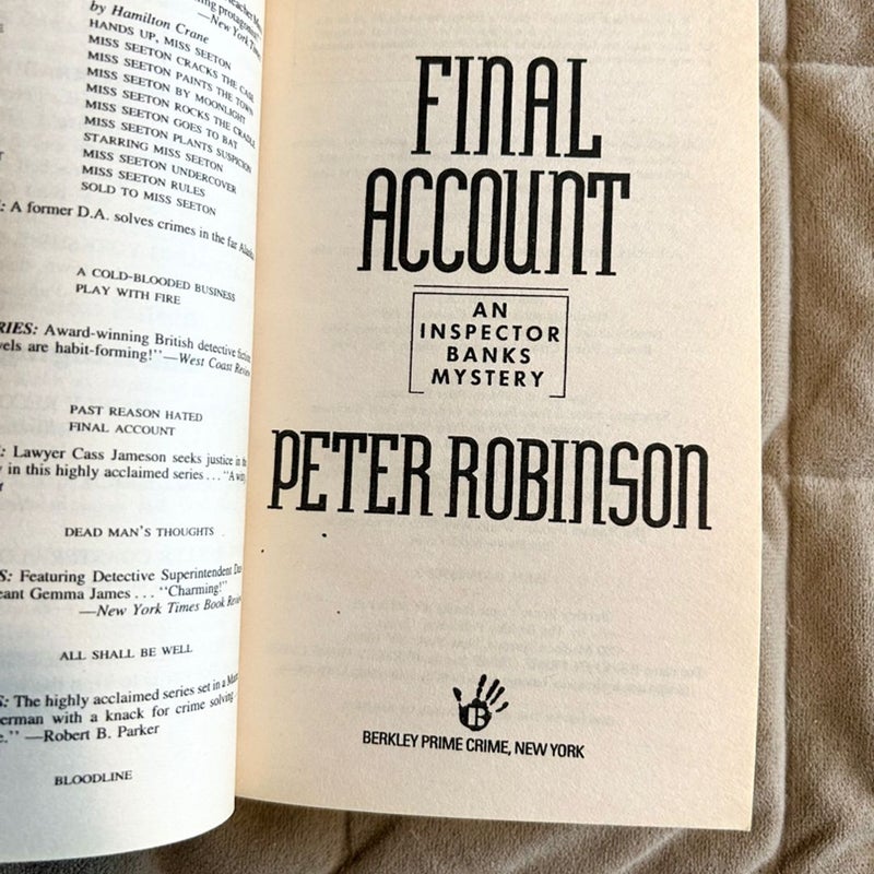 Final Account  1979