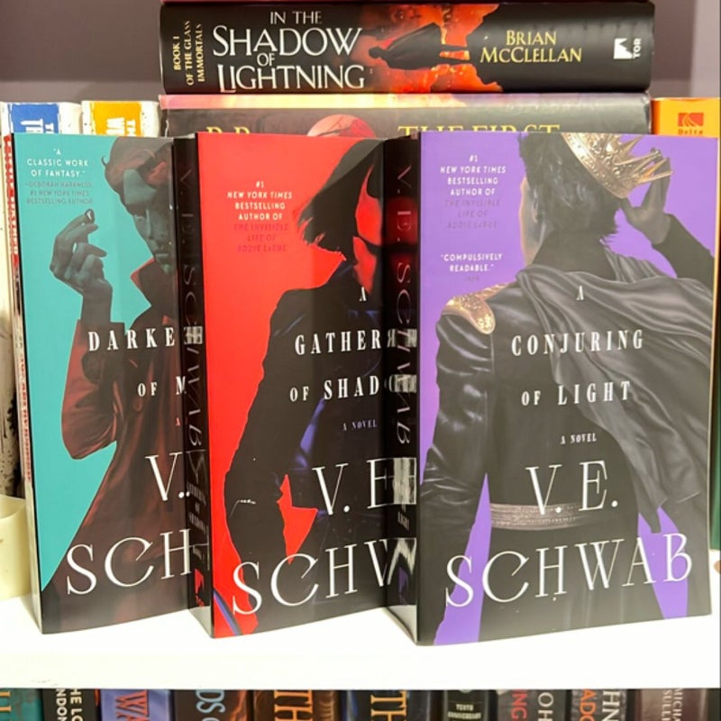 A Darker Shade of Magic trilogy 