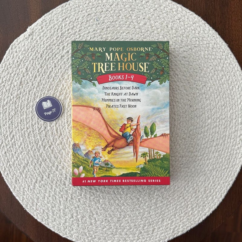 Magic Tree House Books 1-4 Boxed Set