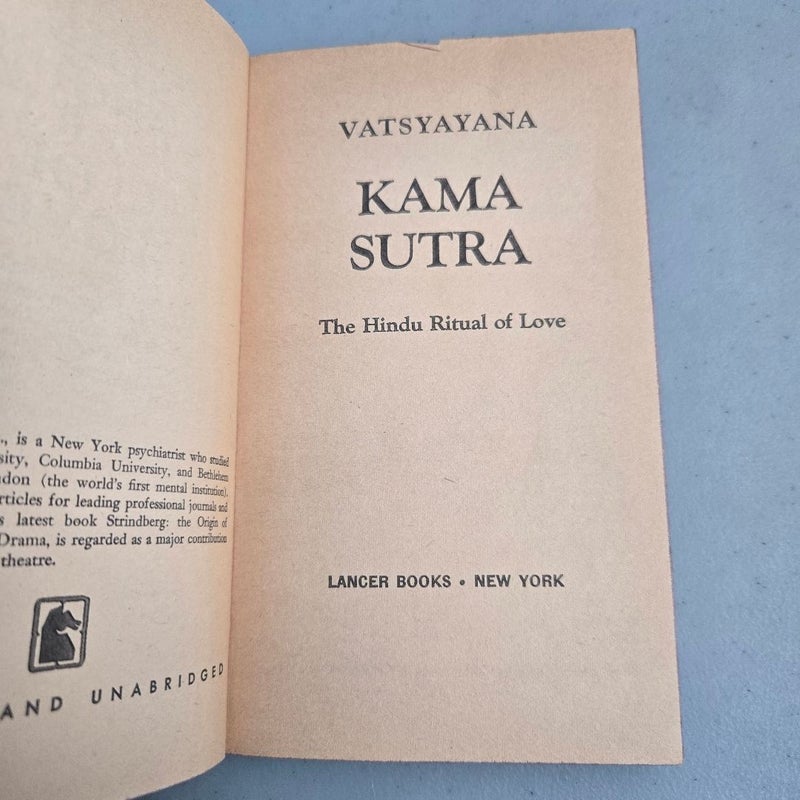 Kama Sutra of Vatsyayana
