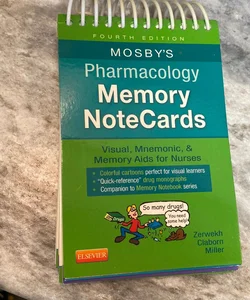 Mosby's Pharmacology Memory NoteCards