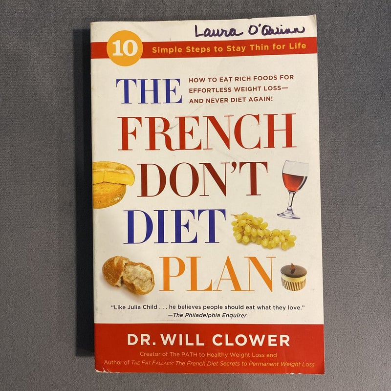 The French Don't Diet Plan