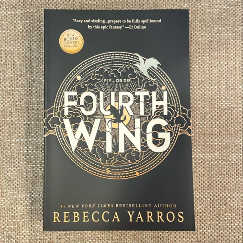 SIGNED Paperback Fourth Wing