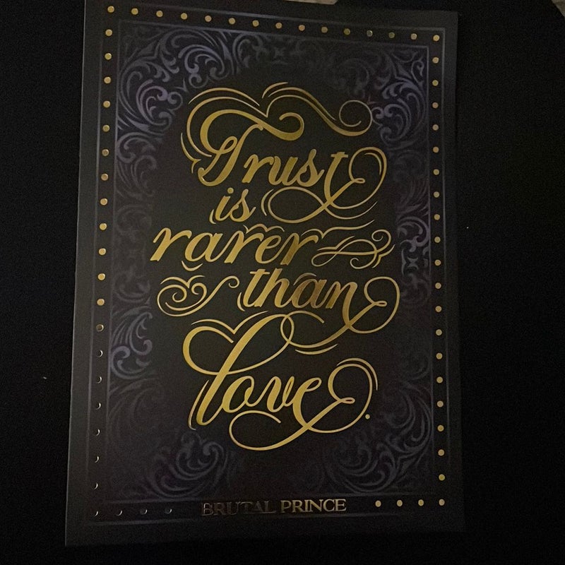 Brutal Prince Foil Print