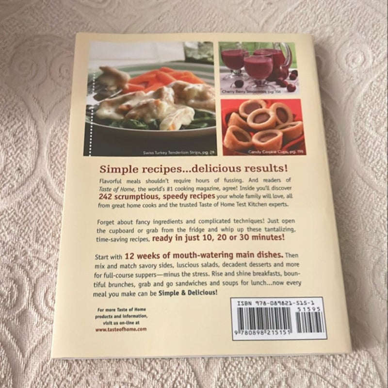 Simple and Delicious Cookbook