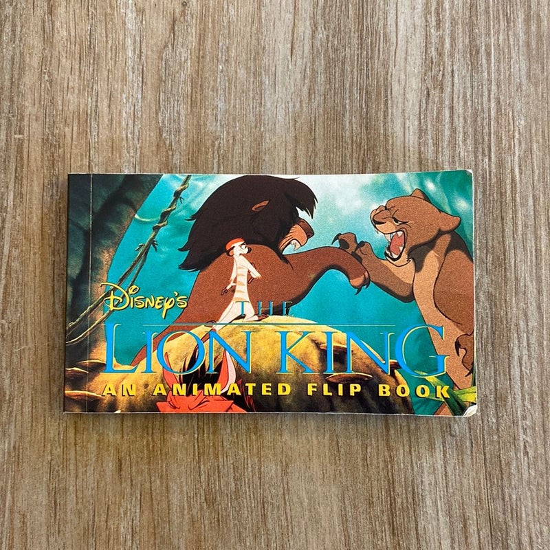 1994 The Lion King Animated Flip Book