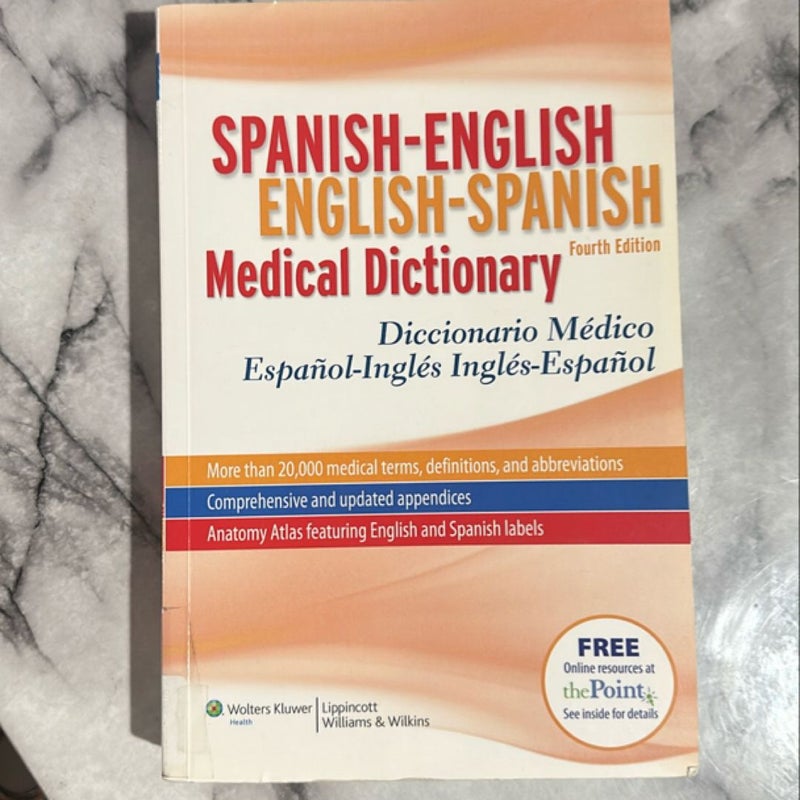 Spanish-English/English-Spanish Medical Dictionary