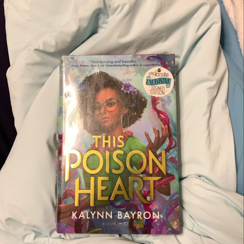 OwlCrate Exclusive Signed Edition: This Poison Heart