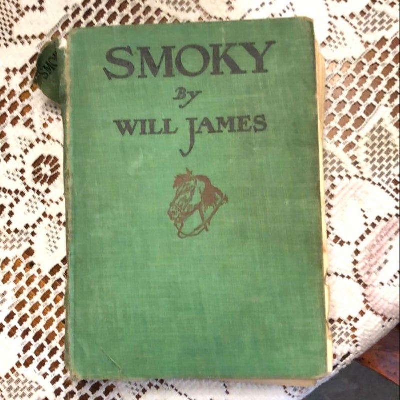 SMOKY by Will James 1st edition 