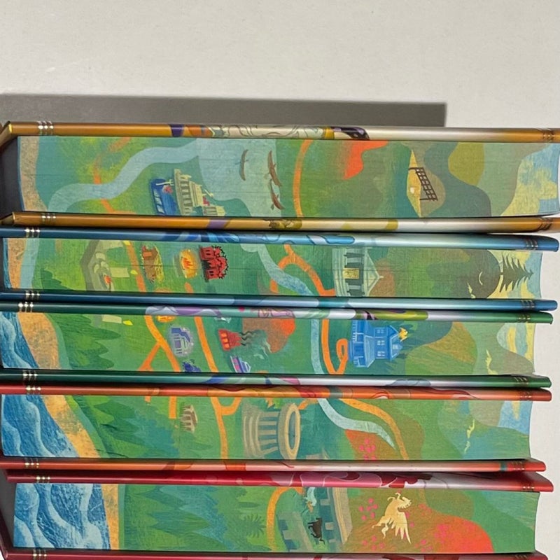 Illumicrate Percy Jackson Set Of 5, Digitally Signed By Rick Riordan