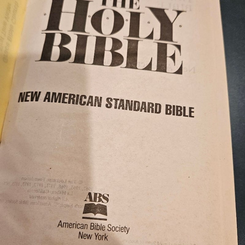 HOLY BIBLE