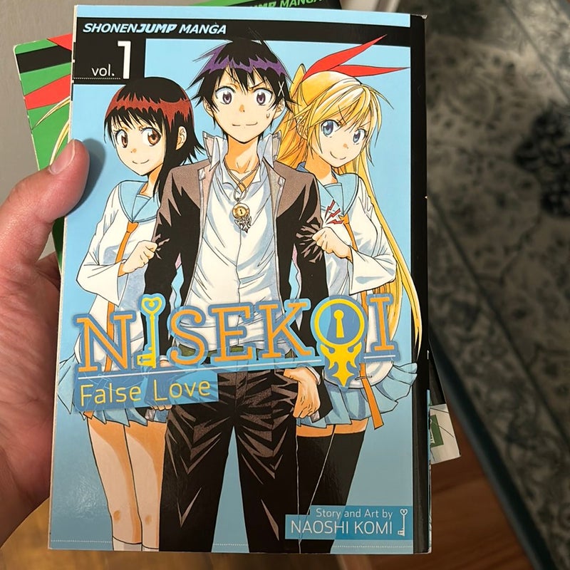 Nisekoi: False Love, Vol. 1 and Vol. 2