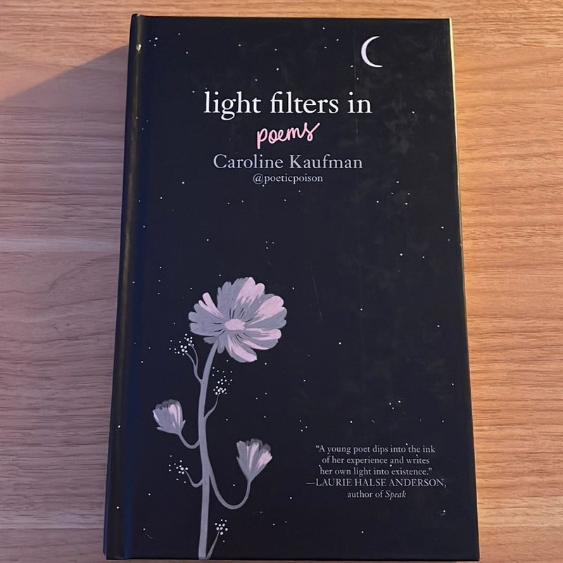 Light Filters in: Poems