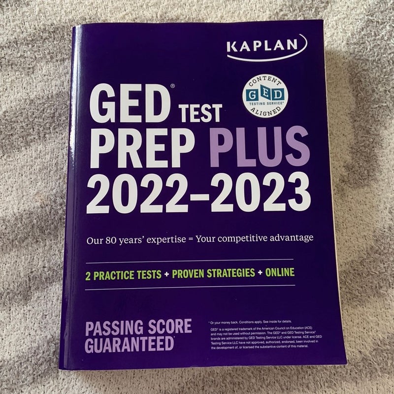 GED Test Prep Plus 2022-2023