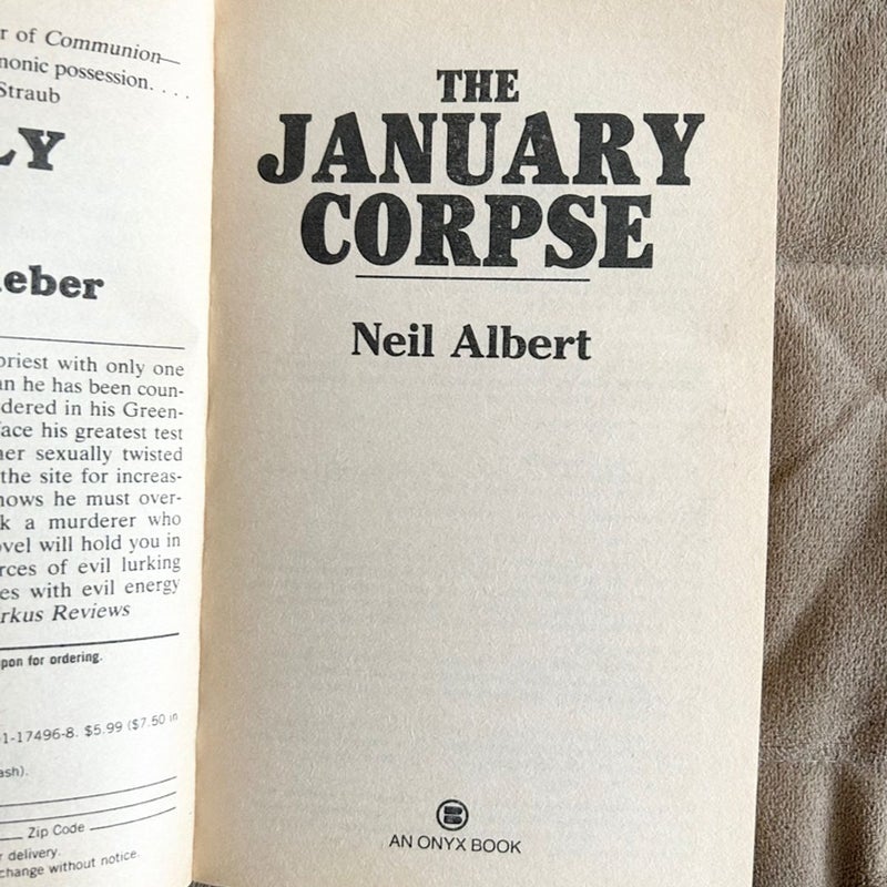 The January Corpse  871