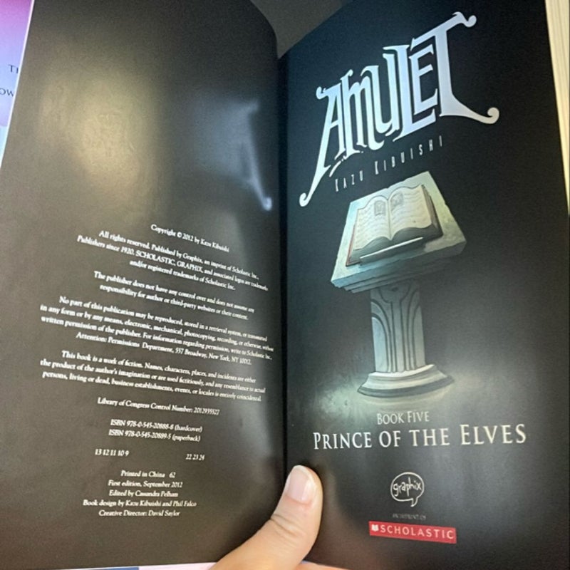 Prince of the Elves: a Graphic Novel (Amulet #5)