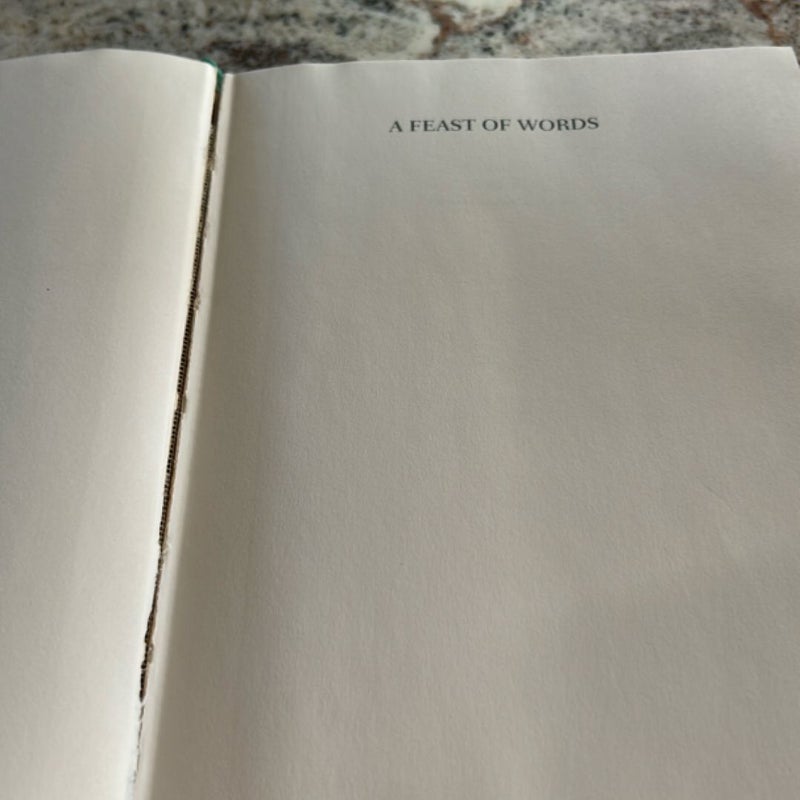 A Feast of Words