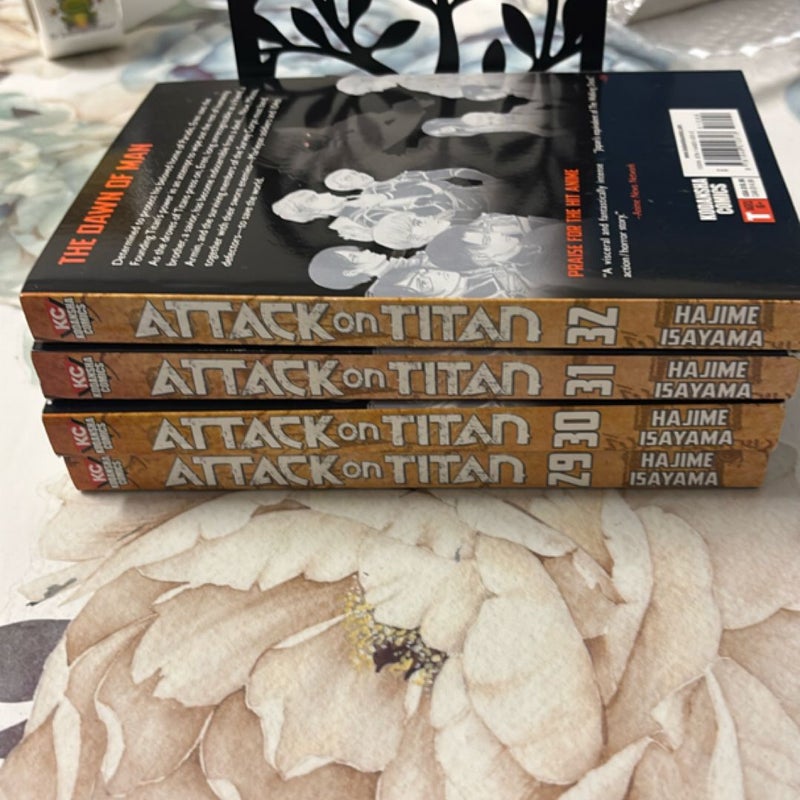 Attack on Titan Vol 29-32