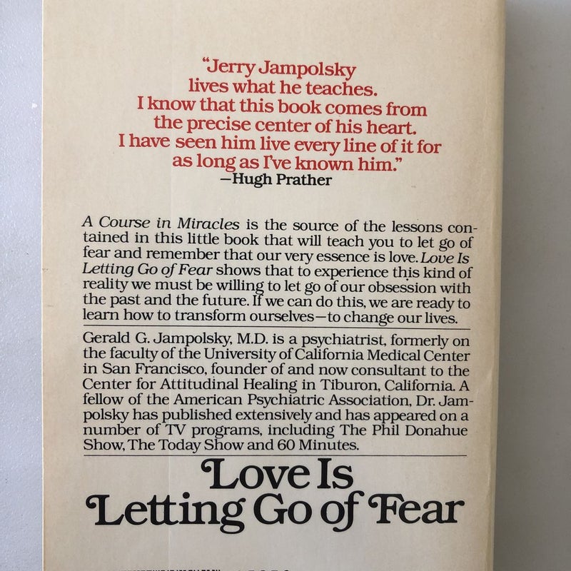 Love Is Letting Go of Fear, Third Edition