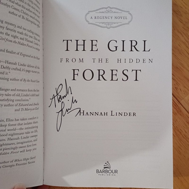 *SIGNED* The Girl From the Hidden Forest