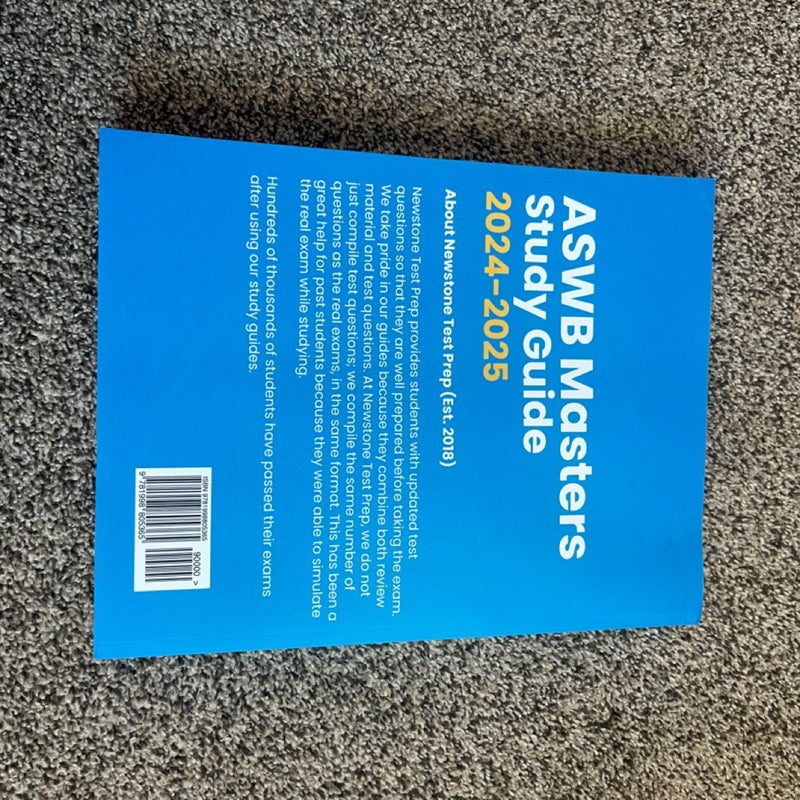 ASWB Masters Study Guide 2024-2025