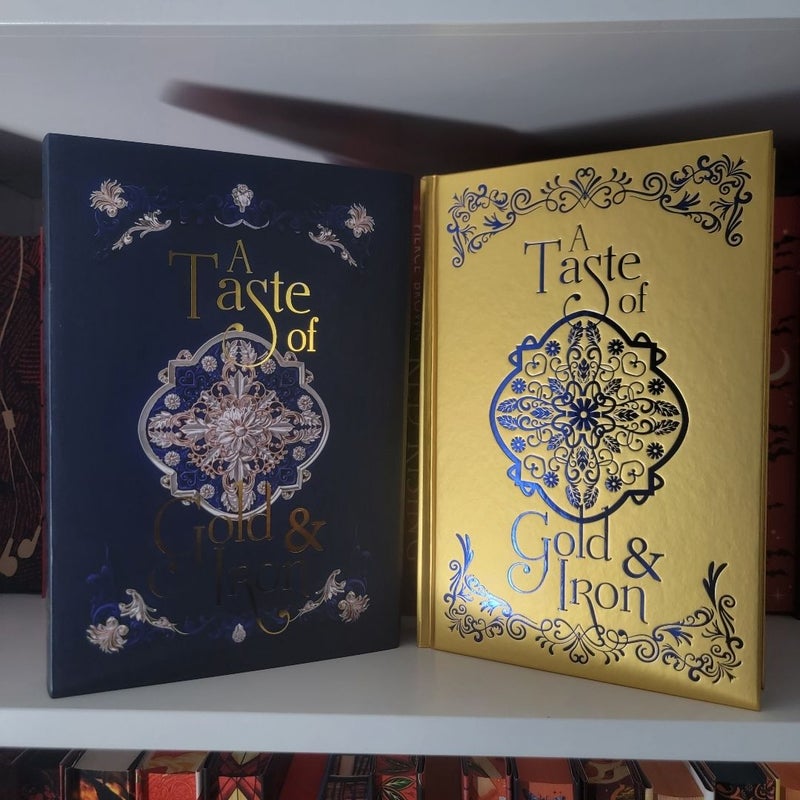 A Taste of Gold and Iron Signed Bookish Box Edition 