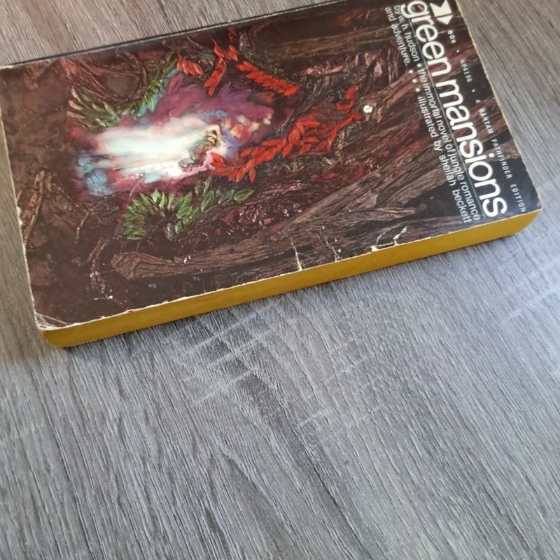 Green Mansions By W.H. Hudson 1970 Bantam Pathfinder Paperback 