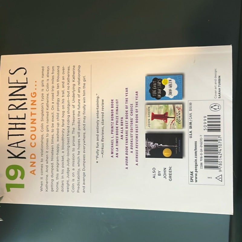 An Abundance of Katherines