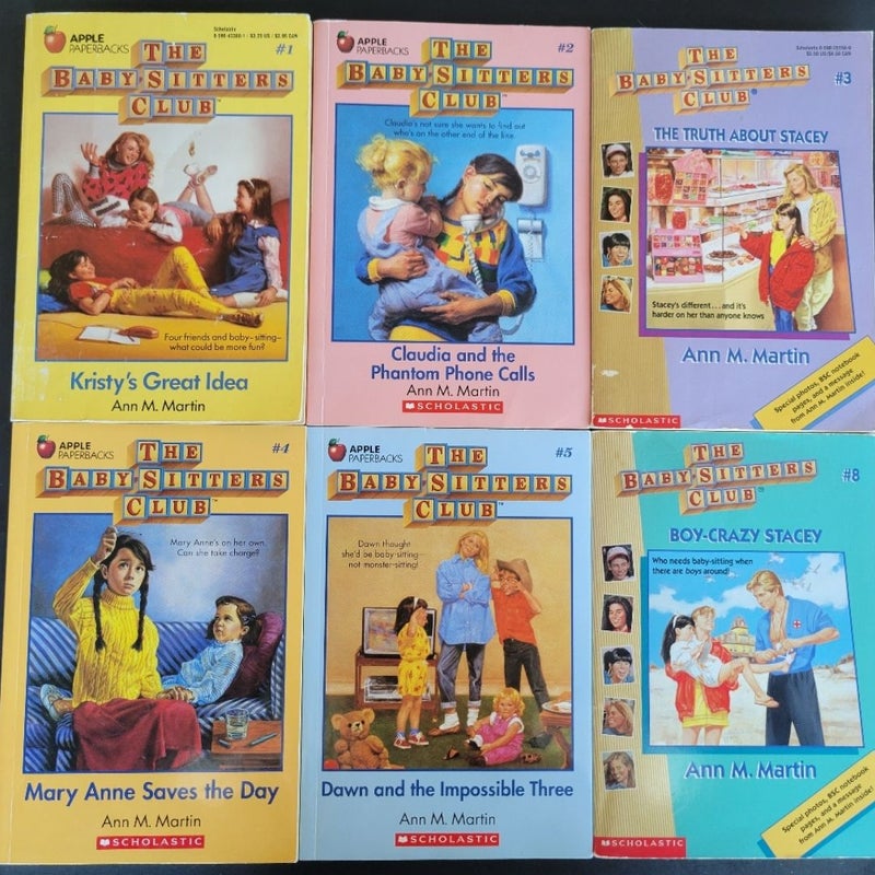 THE BABYSITTERS CLUB BOOKS VINTAGE 1990s LOT & SPECIAL ED. MYSTERY ANN M. MARTIN