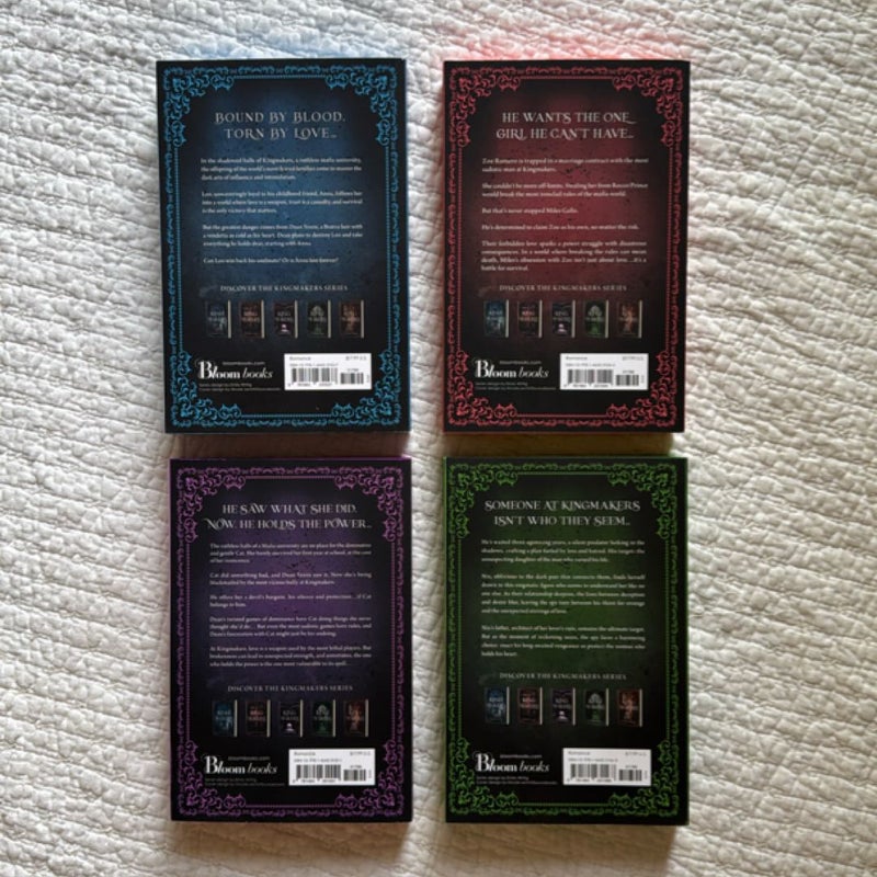 Kingmakers Series Book 1-4