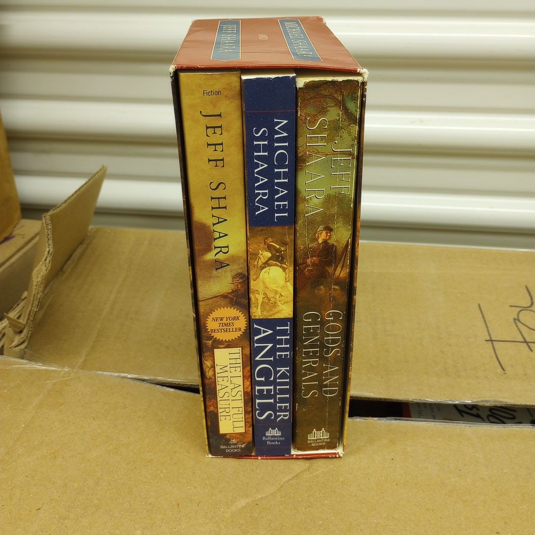 The Civil War Trilogy 3-Book Boxset (Gods and Generals, the Killer Angels, and the Last Full Measure)