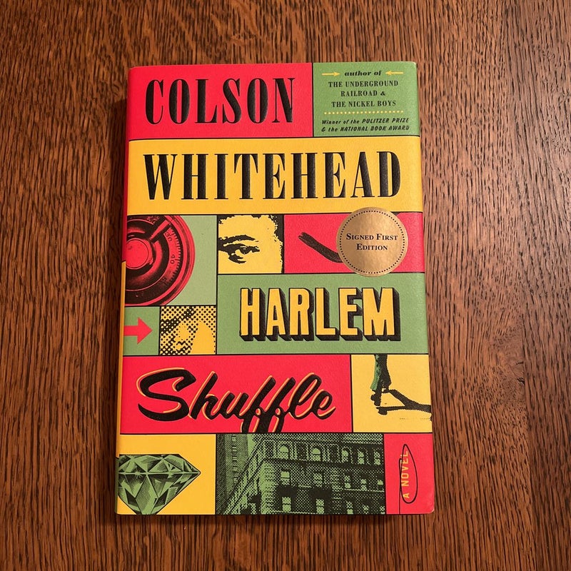 Harlem Shuffle Coldon Whitehead Signed First Edition