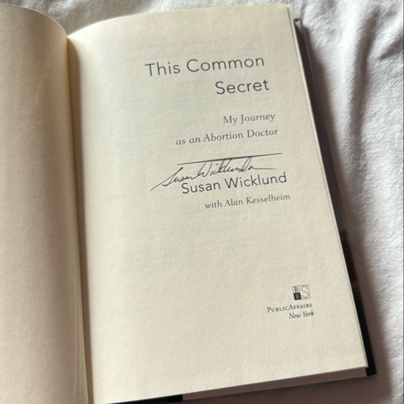 This Common Secret SIGNED 