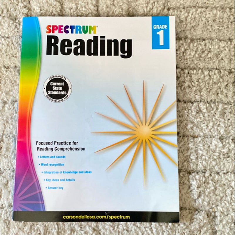 Spectrum Reading, Grade 1