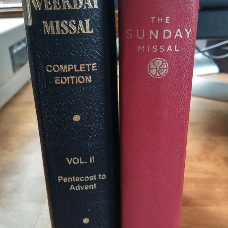 Lot of Catholic Missals