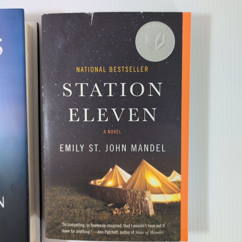 Station Eleven; The Glass Hotel; Sea of Tranquility*BUNDLE*