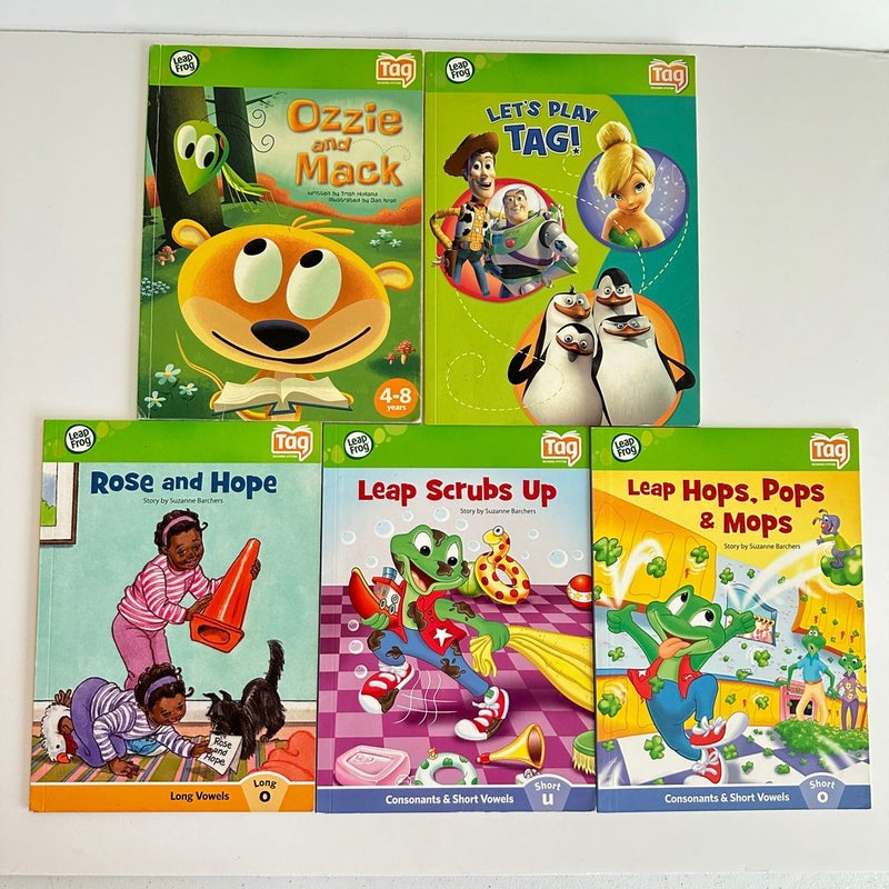 LeapFrog Tag Reader Variety Bundle, 5 Books