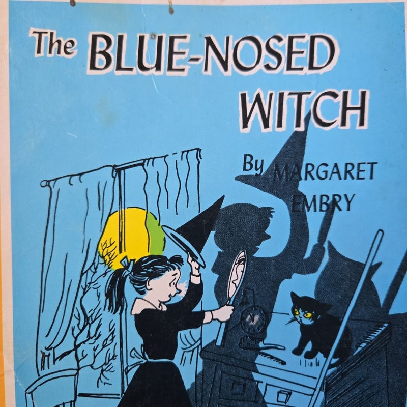 The Blue Nosed Witch paperback 1956 first printing cover has tear see photos 