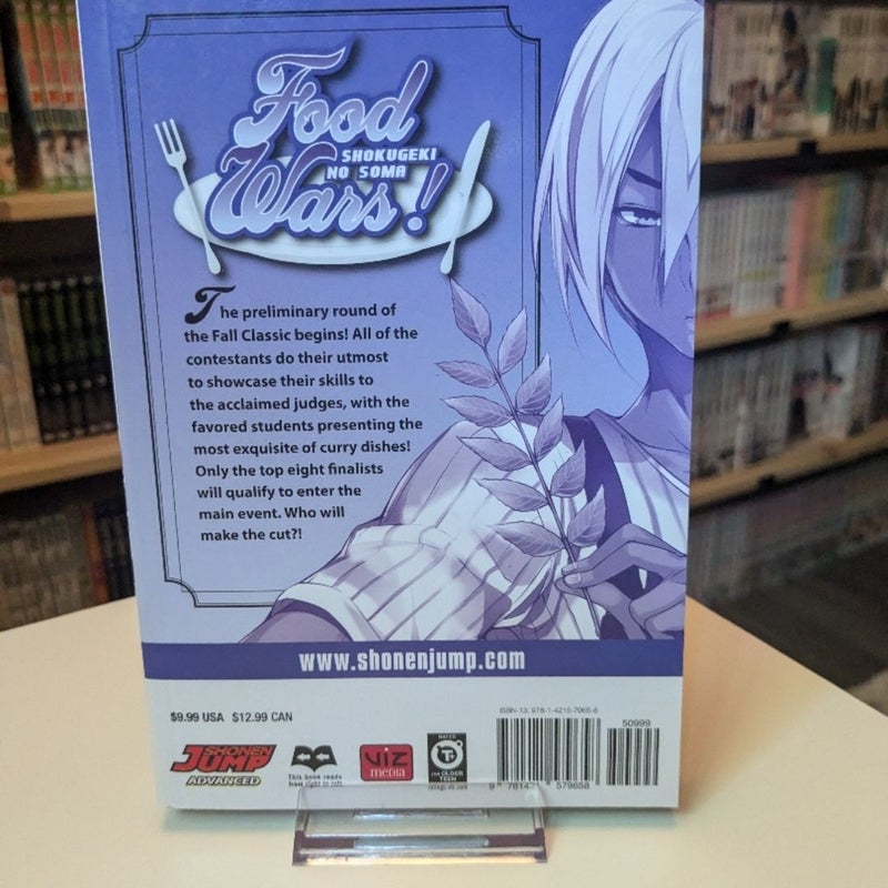 Food Wars! Manga Volumes 7, 9, 10 & 11