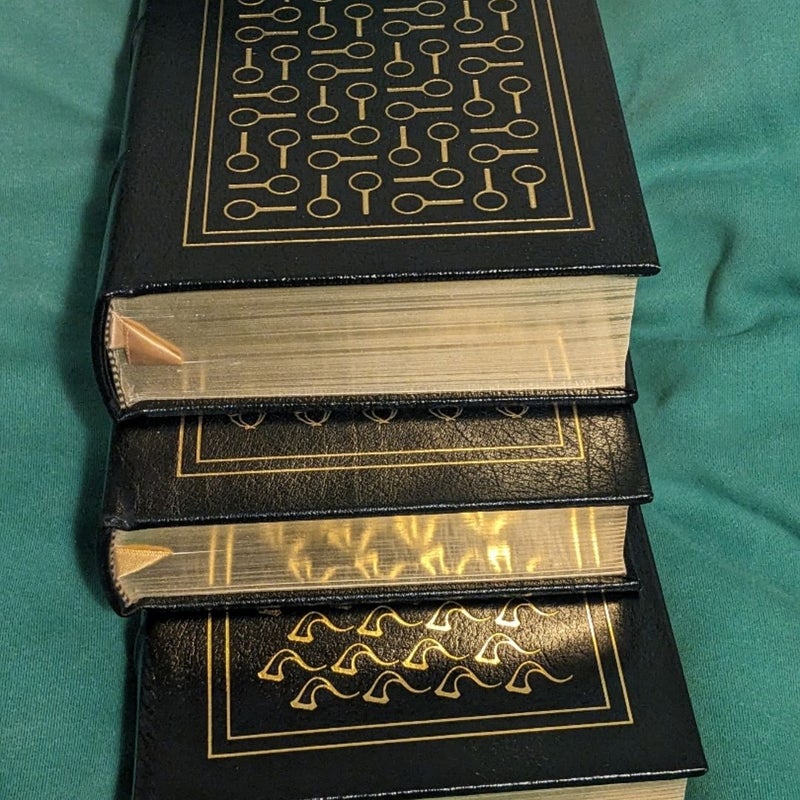 Easton Press Sherlock Holmes 3 Book Set 1978