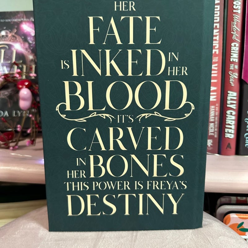 A Fate Inked in Blood by Danielle L. Jensen Probably Smut Bookbox