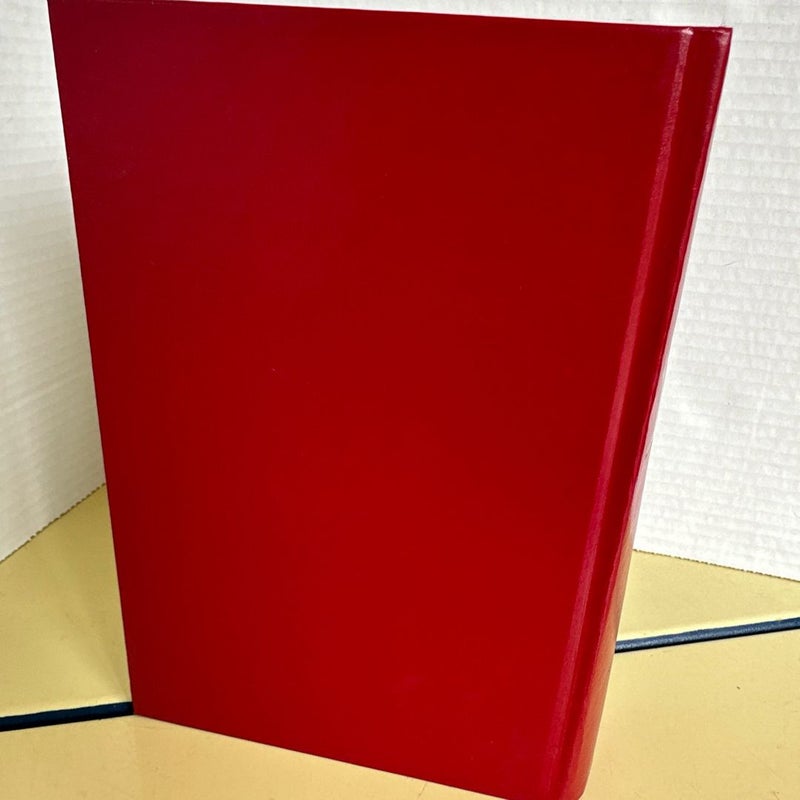 IT Stephen King Library Edition 1986 Hardcover  “Red Leather” 