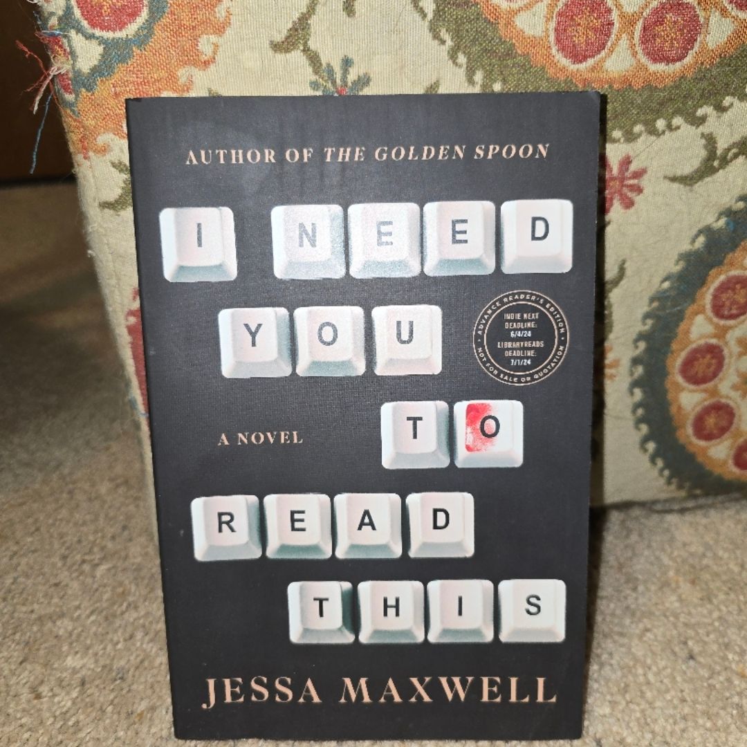 I Need You to Read This