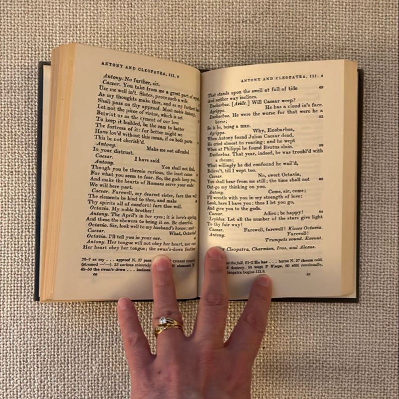 The Yale Shakespeare Antony and Cleopatra (1955 edition)