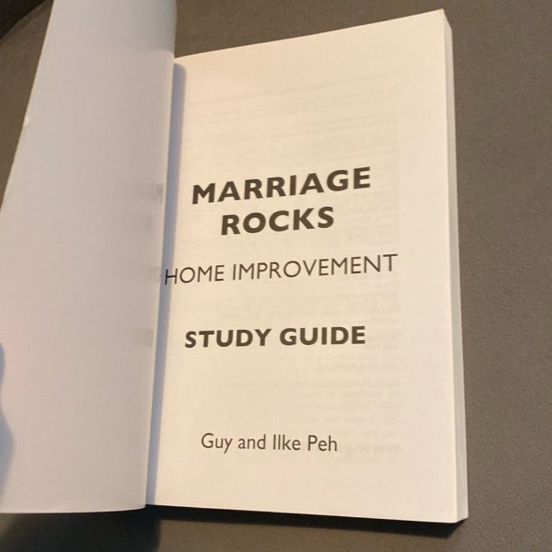 Home Improvement Study Guide