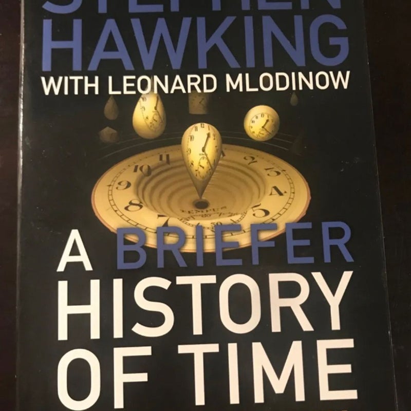 A Briefer History of Time By Stephen Hawking 2008 Paperback VGC